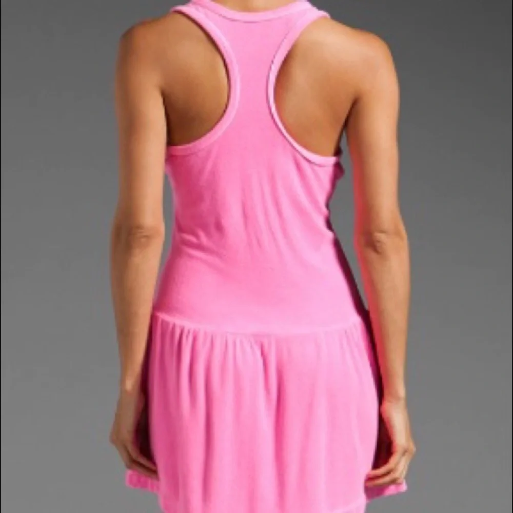 Juicy Couture Terrycloth Racerback pink tank dress
